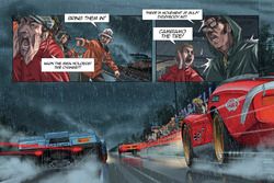 Steve McQueen im Le Mans-Comic