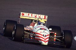 Roberto Moreno, AGS Cosworth - retired with engine troubles