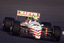 Roberto Moreno, AGS Cosworth - retired with engine troubles