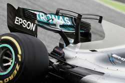 Le T-Wing de la Mercedes AMG F1 W08