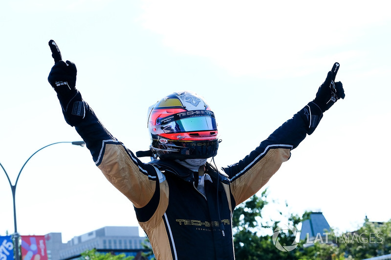 Ganador de la carrera Jean-Eric Vergne, Techeetah