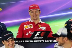 Kimi Raikkonen, Ferrari in the FIA Press Conference