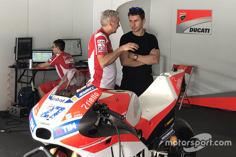 Jorge Lorenzo, Ducati Team