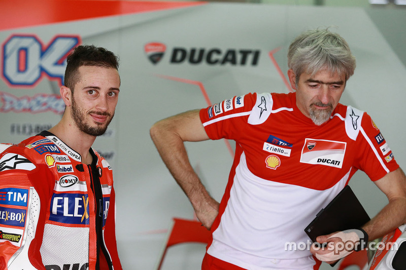 Andrea Dovizioso, Ducati Team, Gigi Dall'Igna, Manager Général du Ducati Team