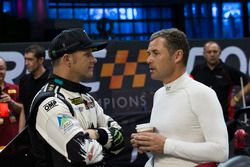 Tom Kristensen and Petter Solberg, talk