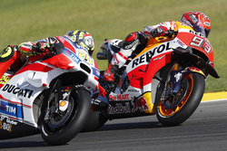 Marc Marquez, Repsol Honda Team, Andrea Iannone, Ducati Team