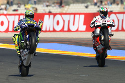 Valentino Rossi, Yamaha Factory Racing, Danilo Petrucci, Pramac Racing