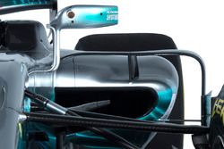 Mercedes AMG F1 W08 detalle