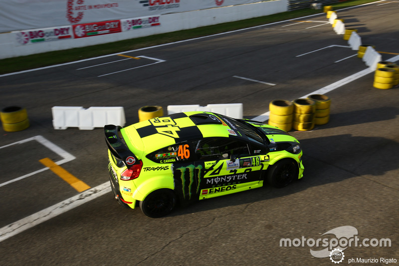 Valentino Rossi, Carlo Cassia, Ford Fiesta