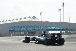 Pascal Wehrlein, Mercedes AMG F1 testing the new 2017 Pirelli tyres