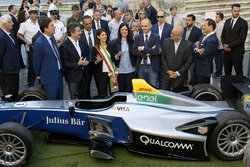 Presentazione dell'ePrix di Roma alla presenza del sindaco di Roma Virgina raggi
