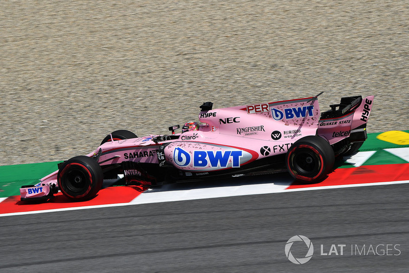7. Sergio Perez, Sahara Force India VJM10