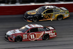 Denny Hamlin, Joe Gibbs Racing Toyota, Martin Truex Jr., Furniture Row Racing Toyota