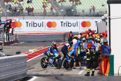 Алекс Рінс, Team Suzuki MotoGP, на піт-лейні