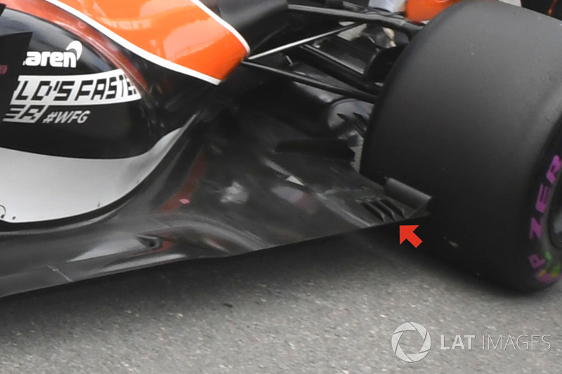 McLaren MCL32, detail