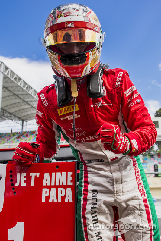 Polesitter Charles Leclerc, PREMA Powerteam