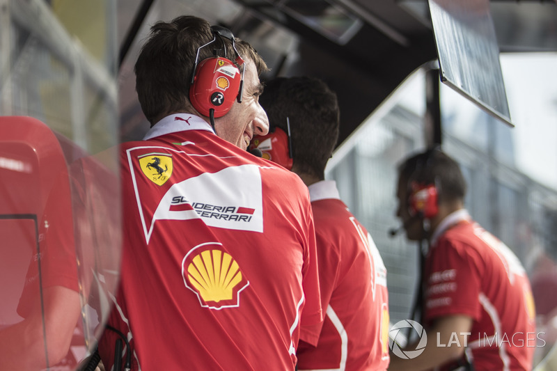 Ferrari pit duvarı