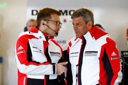 Andreas Seidl, Porsche Team, Teamchef; Fritz Enzinger, Porsche Team, LMP1-Leiter