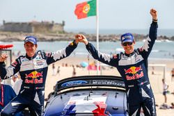 Les vainqueurs Sébastien Ogier, Julien Ingrassia, Ford Fiesta WRC, M-Sport