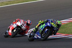 Valentino Rossi, Yamaha Factory Racing, Danilo Petrucci, Pramac Racing