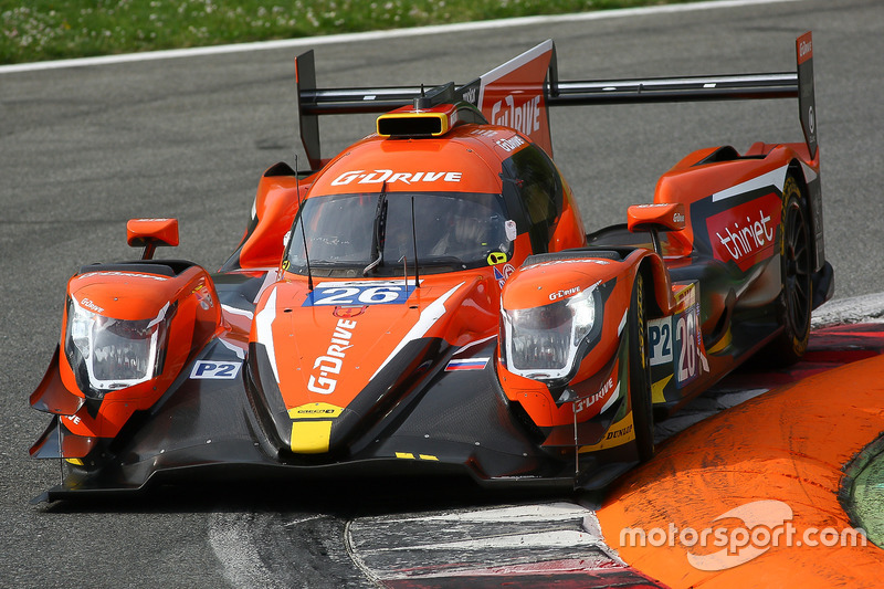 #26 G-Drive Racing, Oreca 07 Gibson: Roman Rusinov, Pierre Thiriet, John Martin