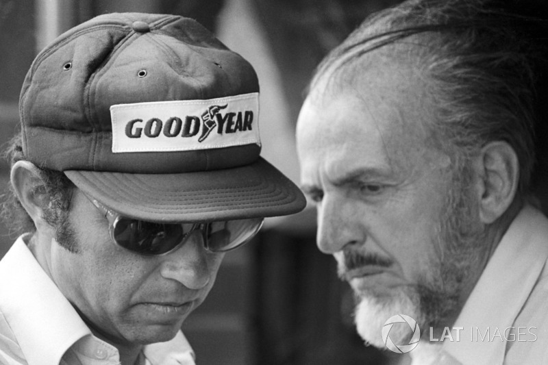 Jo Ramírez, Shadow Team Manager con Don Nichols, dueño del Shadow Team