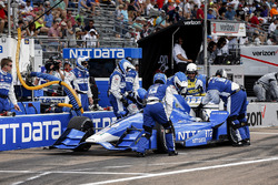 Arrêt au stand de Tony Kanaan, Chip Ganassi Racing Honda