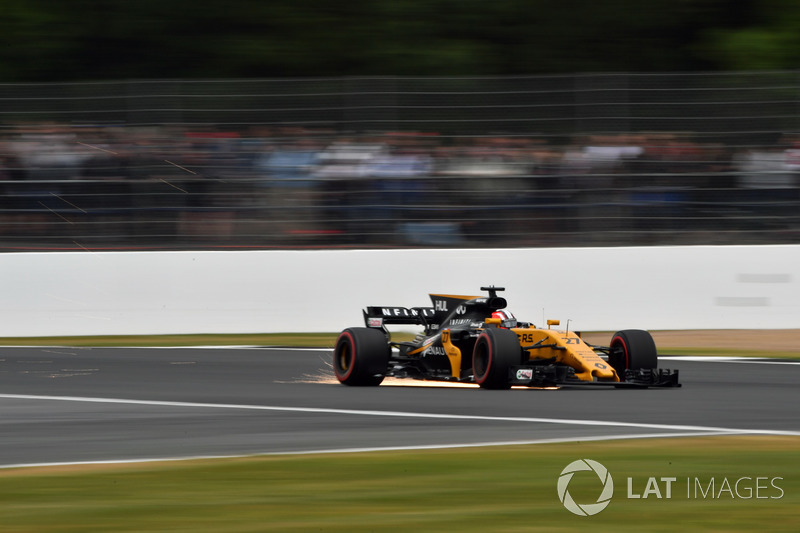 Nico Hulkenberg, Renault Sport F1 Team RS17 chispas