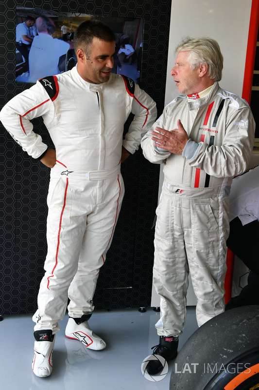 Zsolt Baumgartner, F1 Experiences 2-Seater driver and Kevin Eason, F1 Experiences 2-Seater passenger