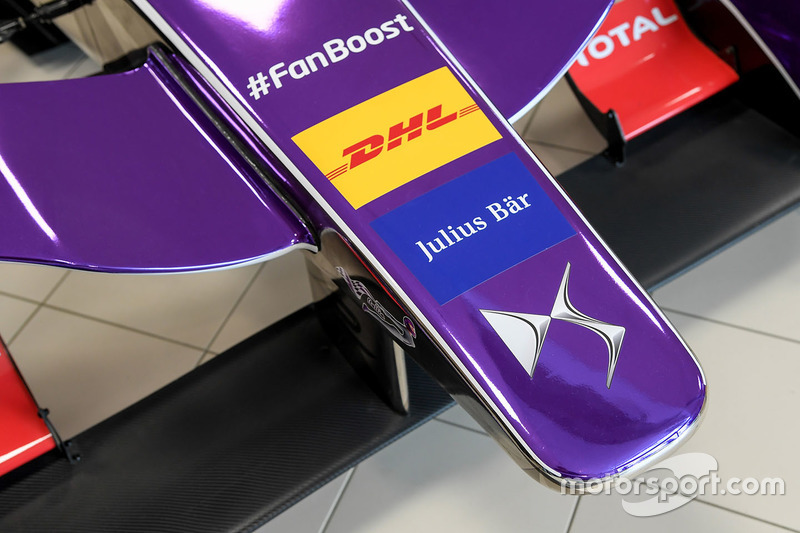 DS Virgin Racing front wing detail