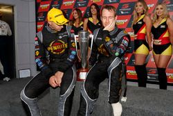 Race winners David Reynolds, Luke Youlden, Erebus Motorsport Holden with the trophy