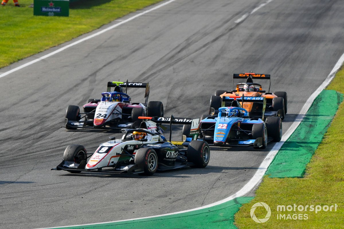 Sebastian Fernandez, ART Grand Prix, Matteo Nannini, Jenzer Motorsport et Igor Fraga, Charouz Racing System 