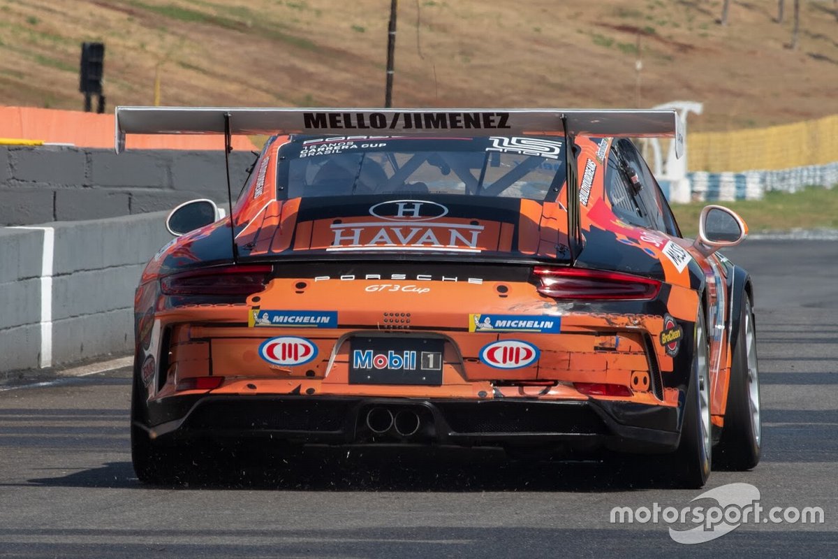 Rodrigo Mello e Sergio Jimenez na Porsche Endurance Series