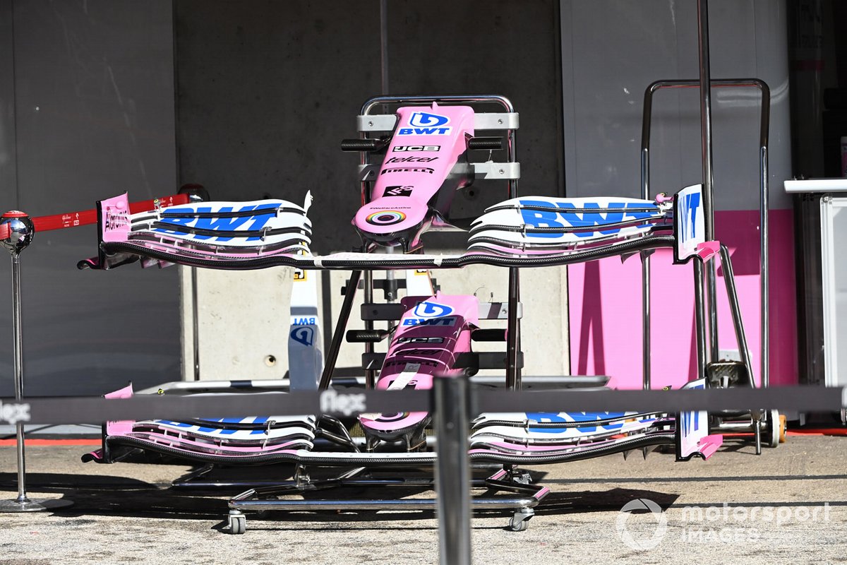 Detalle técnico del Racing Point