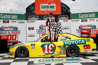 Race Winner Brandon Jones, Joe Gibbs Racing, Toyota Supra