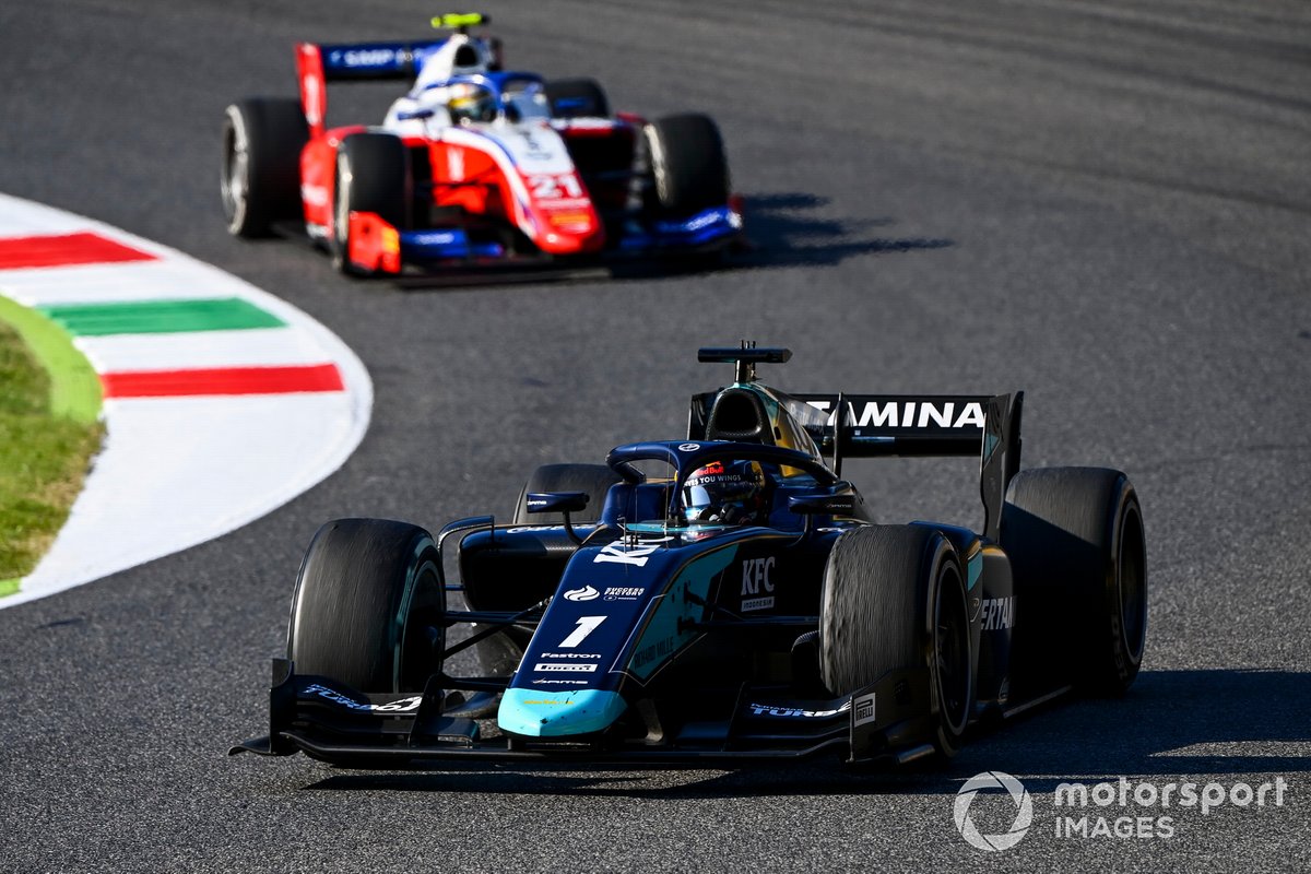 Juri Vips, Dams , precede Robert Shwartzman, Prema Racing