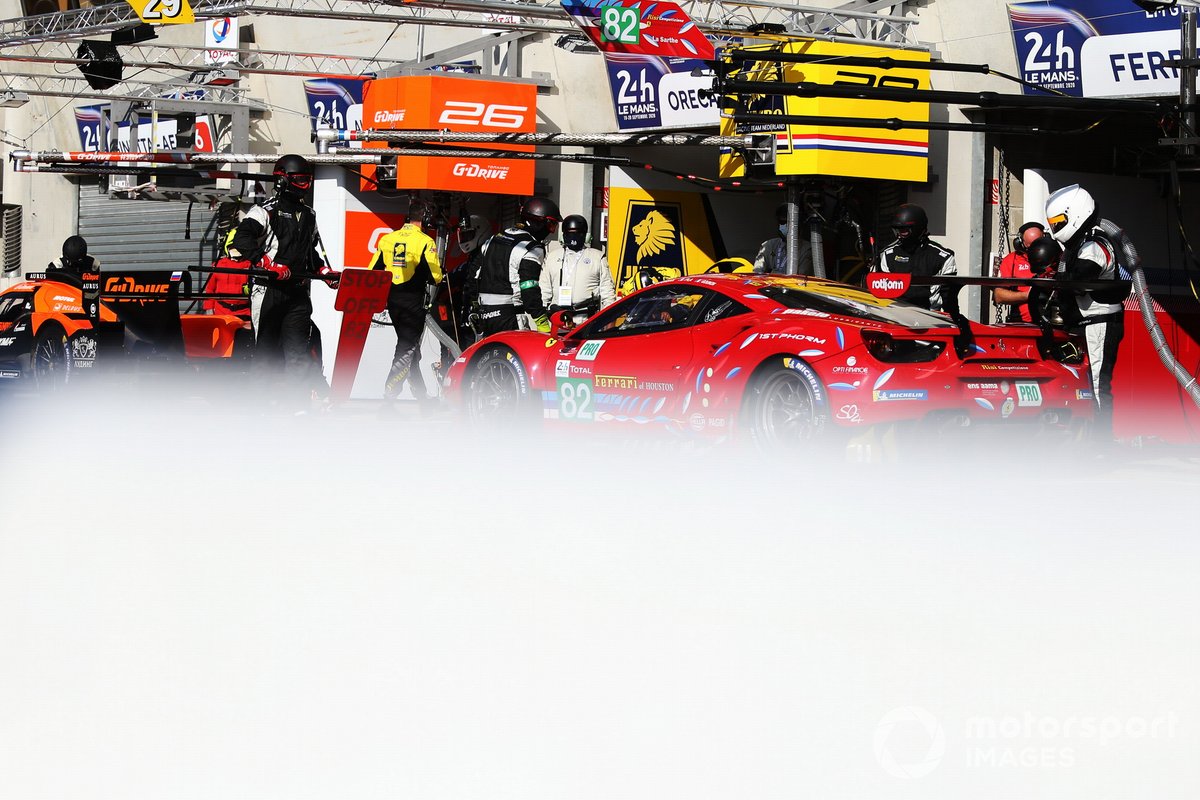 #82 Risi Competizione Ferrari 488 EVO: Olivier Pla, Sebastien Bourdais, Jules Gounon