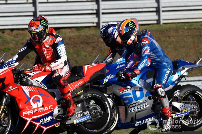 Francesco Bagnaia, Pramac Racing, Alex Rins, Team Suzuki MotoGP