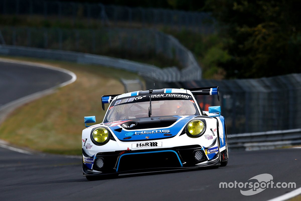 #18 KCMG Porsche 911 GT3 R: Earl Bamber, Timo Bernhard, Dennis Olsen, Jörg Bergmeister