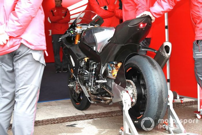 La moto de Alvaro Bautista, Team HRC