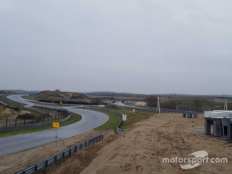 Obras en el circuito de Zandvoort