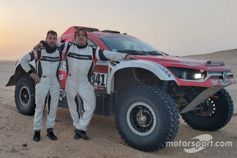 #341 Ssangyong Motorsport Koorando DKR: Oscar Fuertes Aldanondo, Diego Vallejo