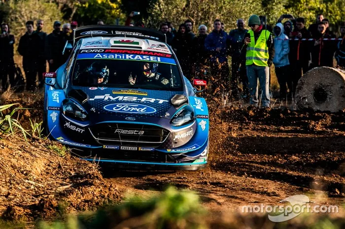 Elfyn Evans, Scott Martin, M-Sport Ford WRT Ford Fiesta WRC