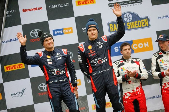 Ott Tänak, Martin Järveoja, Hyundai Motorsport Hyundai i20 Coupe WRC