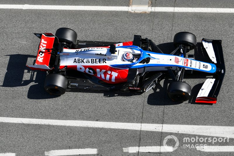 17º Nicholas Latifi, Williams FW43: 1:17.313 (con neumáticos C4)