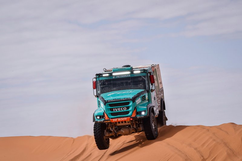 #505 Team De Rooy IVECO: Janus Van Kasteren, Darek Rodewald, Marcel Snijders