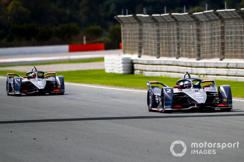Sam Bird, Envision Virgin Racing, Audi e-tron FE06 Robin Frijns, Envision Virgin Racing, Audi e-tron FE06