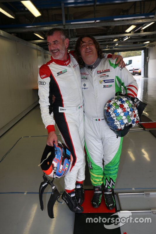 Sandro Pelatti, Scuderia del Girasole by Audi Sport, con Enrico Bettera, Pit Lane Competizioni