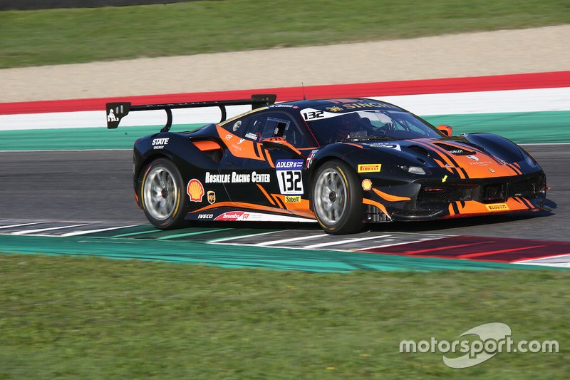 #132 Ferrari 488 Challenge, Formula Racing: Henrik Jensen