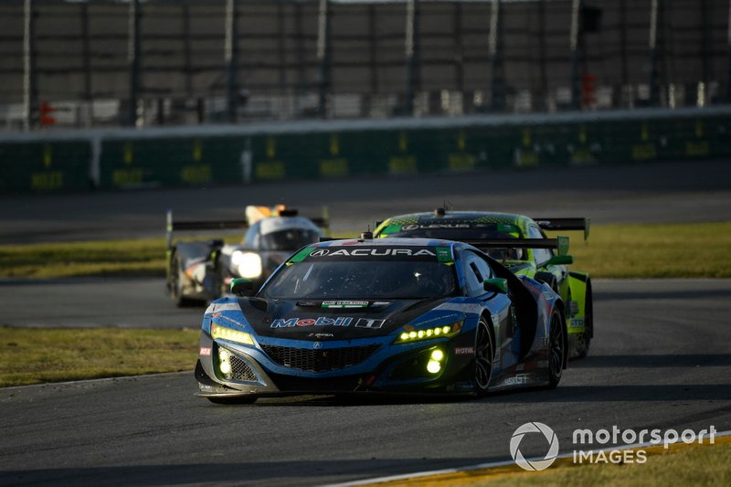 #57 Heinricher Racing w/MSR Curb-Agajanian Acura NSX GT3, GTD: Alvaro Parente, Misha Goikhberg, Trent Hindman, AJ Allmendinger